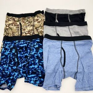 Hanes Boys' Tagless ComfortSoft Boxer Briefs - 5Pk - Size Large (14-16) - NEW